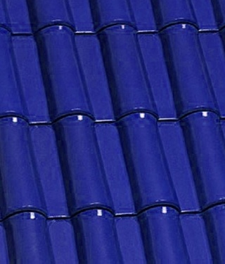 Glazed Algarve Blue