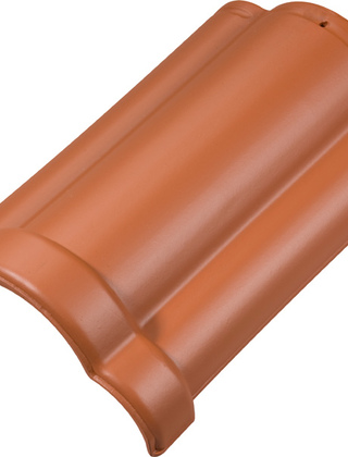 Коньковая черепица F6 конек