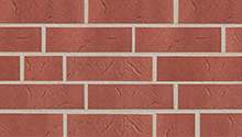  Bronze, weinrot-braun gemustert ⋅ Keramikfassade