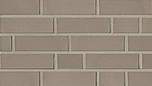  Grau , glatt ⋅ Keramikfassade