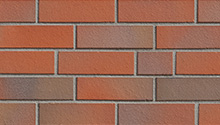  Altona, rot bunt ⋅ Keramikfassade