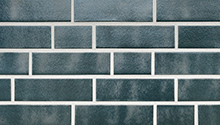  Silber-schwarz, glänzend ⋅ Keramikfassade