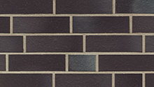  Winterhude, schwarz blau-bunt ⋅ Keramikfassade
