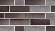  Atlantis, anthrazit-grau-bunt ⋅ Keramikfassade